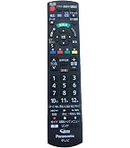 Amazon | テレビリモコン N2QAYB001017 リモコン 対応 パナソニック