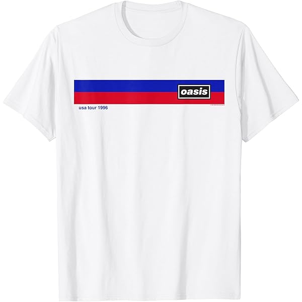 Amazon | Oasis – Amazon Exclusive Vintage USA Tour 1996 Tシャツ