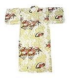 ジャパニーズ着物 桜姫柄 ホワイト