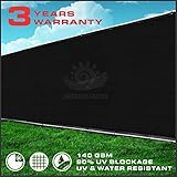 Commercial Grade 6'x50' Black Fence Privacy Screen (Custom Sizes Available) [並行輸入品]