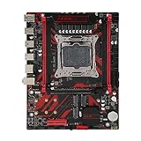 X99 LGA 2011 V3 マザーボード、RTL8111G ギガビット LAN カード付きマイクロ ATX マザーボード、Xeon E5 V3 V4 用、4 チャンネル DDR4、PCIe 3.0、デュアル M.2 スロット