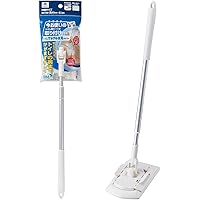 山崎産業(Yamazaki Sangyo) トイレ フローリングワイパー フロアワイパー 41~61cm 各社トイレシート取り付け可能 床掃除 拭き掃除 伸縮 189915