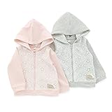 Lily ivory(リリー アイボリー) パーカー (80～130cm) キムラタンの子供服 (71014-171a) ピンク 90