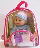 Backpack Baby 10.5" with Accessories by My Sweet Love [並行輸入品]