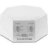 Adaptive Sound Technologies LectroFan High Fidelity White Noise Sound Machine with 20 Unique Non-Looping Fan and White Noise 