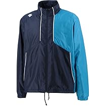 デサント(DESCENTE) ユニセックス 男女兼用 防寒 防風 秋冬 ウインドブレーカージャケット DAT-3264 ブラック×ホワイト Mサイズ 51E3EYqAhML._AC_UL210_SR210,