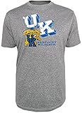 NCAAメンズKentucky Wildcats Short Sleeve Mock Twist Cジャージー L グレイ