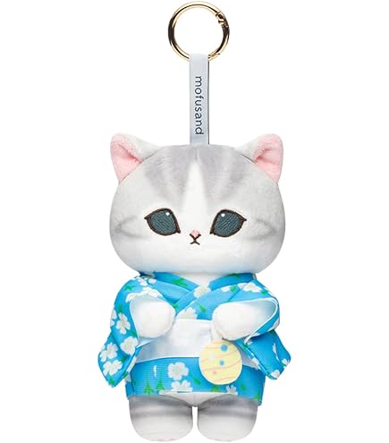 Amazon.co.jp: mofusand マスコット 桜満開 2種セット モフサンド ぢゅ