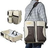 (Two siyo)ベビーベッド 大容量マザーズバッグ ベッドインベッド おむつ替えなど