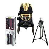 山真製鋸(YAMASINSEIKYO) レーザーマスタープロ 高輝度レーザー墨出し器 本体+受光器+三脚 MP3G-W