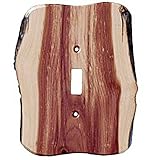 Sierra Lifestyles Rustic Switch Plate, 1 Toggle, Juniper by Sierra Lifestyles
