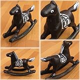 英国のコベントガーデン広場のイメージ♪アンティーク調コベントアイアン♪ 【ロッキングホース】♪ 【1点】