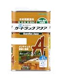 和信ペイント ガードラックアクア プロ仕様の水性屋外木部用塗料 1回塗・高着色・塗替最適 ホワイト 0.7kg