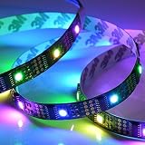 Yaqing Lighting 9.8ft/3M WS2801 Addressable LED Strip Development Ambilight TV 32leds/m 5050 RGB 12m