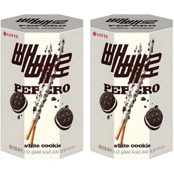 Amazon.co.jp: 【韓国お菓子】 ペペロ チョコクッキー味 37g×6本入