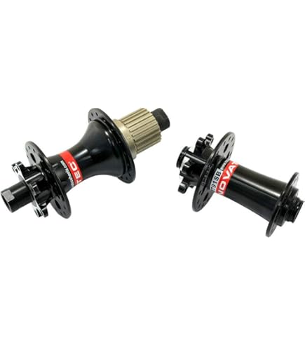 Amazon | NOVATEC D791SB + D792SB MTB 28 Hole Disc Hubs w/Skewers,1