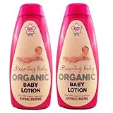 Beaming Baby Certified Organic Baby Lotion TWIN pack by Beaming Baby