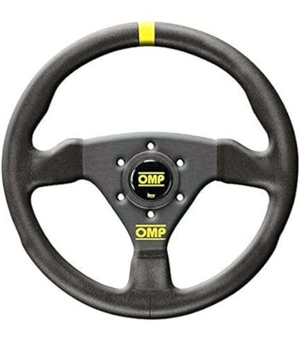 Amazon | OMP ステアリング 320 ALU S STEERING WHEELS ブラック