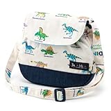 元気にお出かけベビーショルダーバッグ　恐竜王者が大集合（生成）　B1701300　日本製