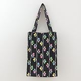 nordic トートバッグ(たて型) ツボミ・ブラック