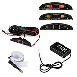 Perman Electromagnetic Auto Car Safety Parking Reversing Reverse Backup Radar Sensor with Led Buzzer