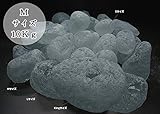 砂利 ゴロタ 日本 ガラスゴロタeco グレーM(10kg/袋） 直径30～50 装飾