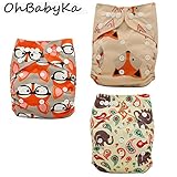 Ohbabyka3点セット ベビー服 赤ちゃん 服 ベビー おむつカバー 男の子 女の子 長く使える ギフト ベビーグッズ 出産祝い おむつ 乳幼児期 出産祝い 新生児 オムツカバー (OB13313