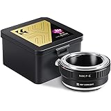 K&F Concept Nikon-NEX マウントアダプター Nikon Fマウントレンズ-NEX Eマウントカメラ装着用 ニコンF-ソニーE変換 無限遠実現 メーカー直営店