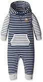 カーターズ carter's アパレル baby line ロンパース パーカー ネイビー ストライプ 綿 118G303 【並行輸入品】 9ヶ月