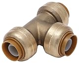 Cash Acme U362A Shark Bite Push-Fittings Tee, 1/2-Inch by Cash Acme - Shark Bite