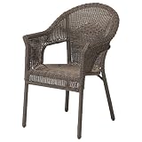 フロール　ラタンチェア　2脚セット[ガーデン用チェア] ノーブランド品