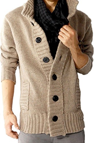 人気のファッショントレンド これまでで最高のカーディガン 襟付き メンズ