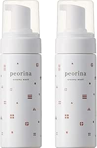 Amazon ピオリナ クリーミーウォッシュ 2個セット 泡洗顔料 スキンケア 美肌 高保湿 セラミド 乾燥肌 敏感肌 ニキビ 赤ら顔 ヒト型セラミド Peorina 泡洗顔料 通販