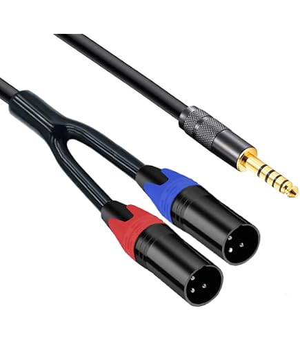 Amazon.co.jp: ONKODO 2534 Yケーブル (4.4mm5極 - XLRメス×2) (2m