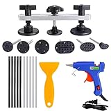 iMagitek 車の凹み直し DIY修理工具 引っ張りくん デントリペアツール　へこみ修理 無塗装カー凹み補修　ブリッジ型引っ張り工具　グルー接着式　T型スコップ