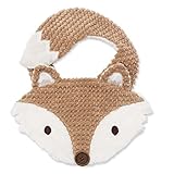 Mud Pieベビー男の子Forest Friends Chenille Dimensional Fox Feeding Bib