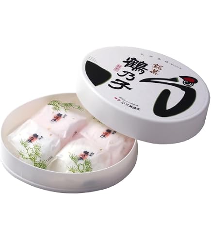 Amazon.co.jp: 石村萬盛堂 博多銘菓 鶴乃子 8個入 1箱（マシュマロ菓子