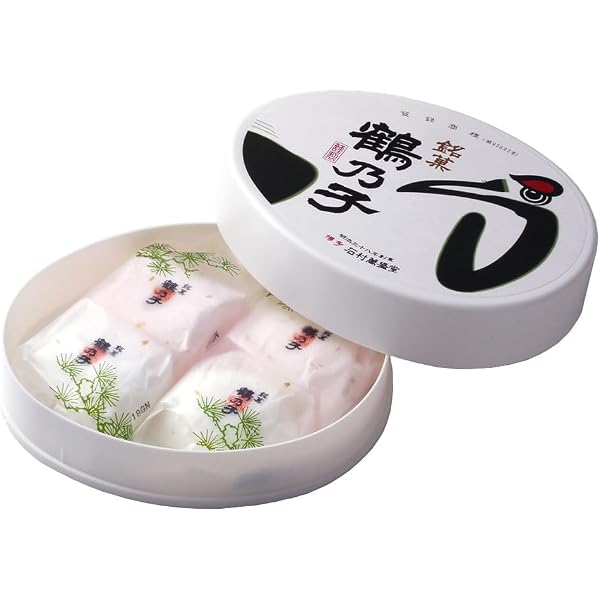 Amazon.co.jp: 石村萬盛堂 博多銘菓 鶴乃子 7個入 1箱