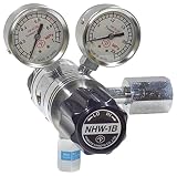 分析機用フィン付二段圧力調整器 NHW-1B NHW1BTRCCO2