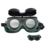 Bartram 溶接ゴーグル 溶接マスク 溶接面 ゴーグル型 遮光 防塵 保護具 電気・ガス溶接作業に　