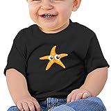 海星 夏 ひとで 柄 デザイ子供服 ベビーTシャツ 半袖 男の子 女の子 クルーネック カジュアル