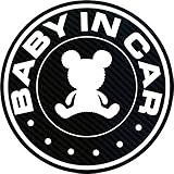 BABY IN CARマグネット（ホワイト）