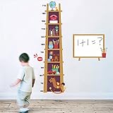 suyunyuan DIY子高さ測定ウォールステッカー子供部屋3d Cupboard Toy Growth Chartホワイトボード壁デカールアートポスター壁画ギフト