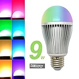 Mi-light Dimmable Led Bulb E26 9W RGBWW LED Spotlight Smart Led Lamp [並行輸入品]