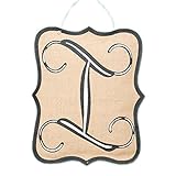 Glory Haus Burlee初期I Wall Hanging、21 x 17インチ