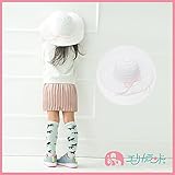 【ER1722W2】ブレード帽子　モチーフ付き 【52cm 54cm】 (52ｃｍ, 白)