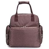 (エンジェルムーン) AngelMoon マザーズバッグ 大容量 軽量 多機能 リュック ショルダーバッグ ママバッグ 3WAY おむつ替え しきり りぼん りゅっく アウトドア アメリカ インバッグ