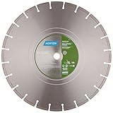 Norton Classic High Speed Diamond Blade, 1" Arbor, Waterproof, 14" Diameter x 0.110" Thickness, 0.39