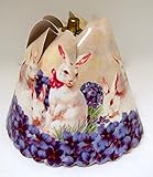 Night Lamp Light Bunny Rabbit Patch Spin Shade by Illuminations, Children [並行輸入品]