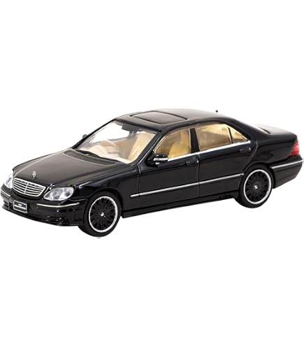 Amazon | Street Weapon 1/64 ベンツ W140 黒 | ミニカー・ダイ